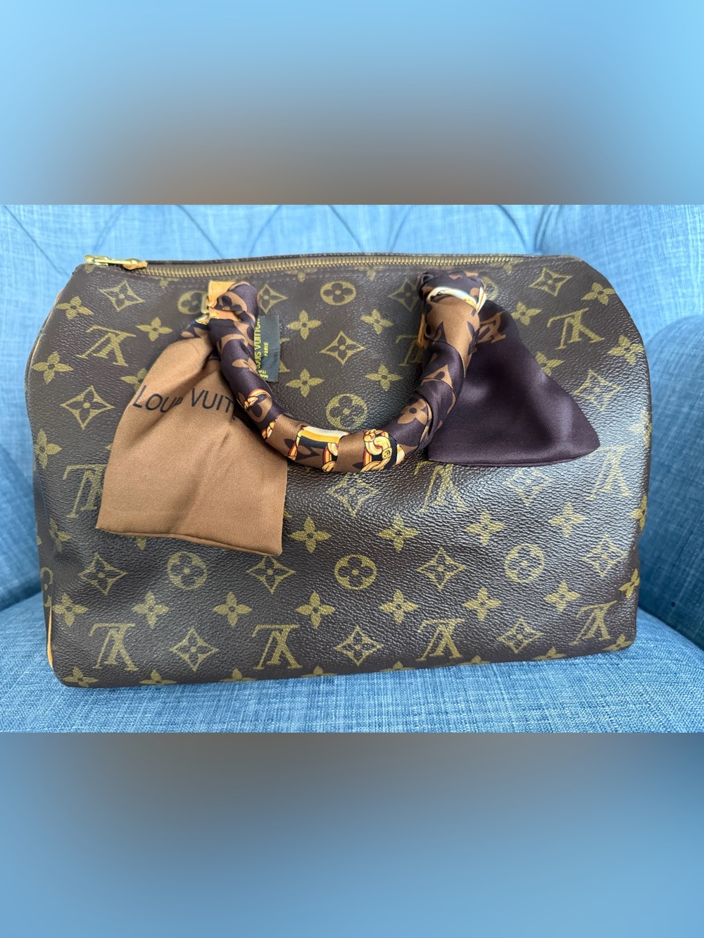 Louis Vuitton Speedy 30 Monogram Canvas Bag Authentic - Picture 2 of 16